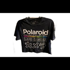 Polaroid Crop shirt in size Medium.